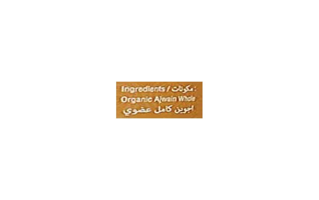 Orgabite Organic Ajwain Whole    Plastic Jar  100 grams